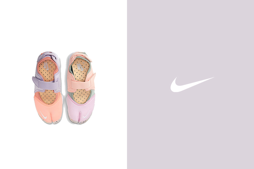 細節滿滿：日本女生最愛的 Nike Air Rift 推出粉嫩暖色拼接，連鞋底也有驚喜！