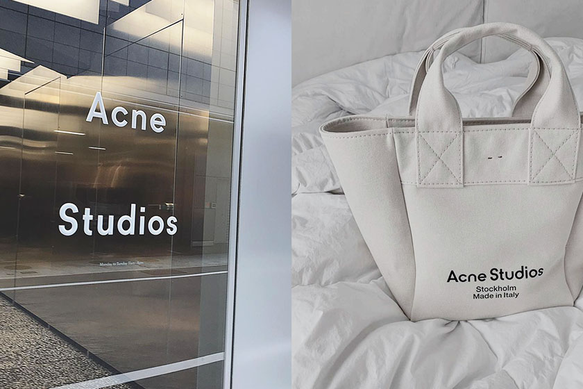 還是簡單最耐看：Acne Studios 帆布袋，不喧賓奪主的百搭單品！