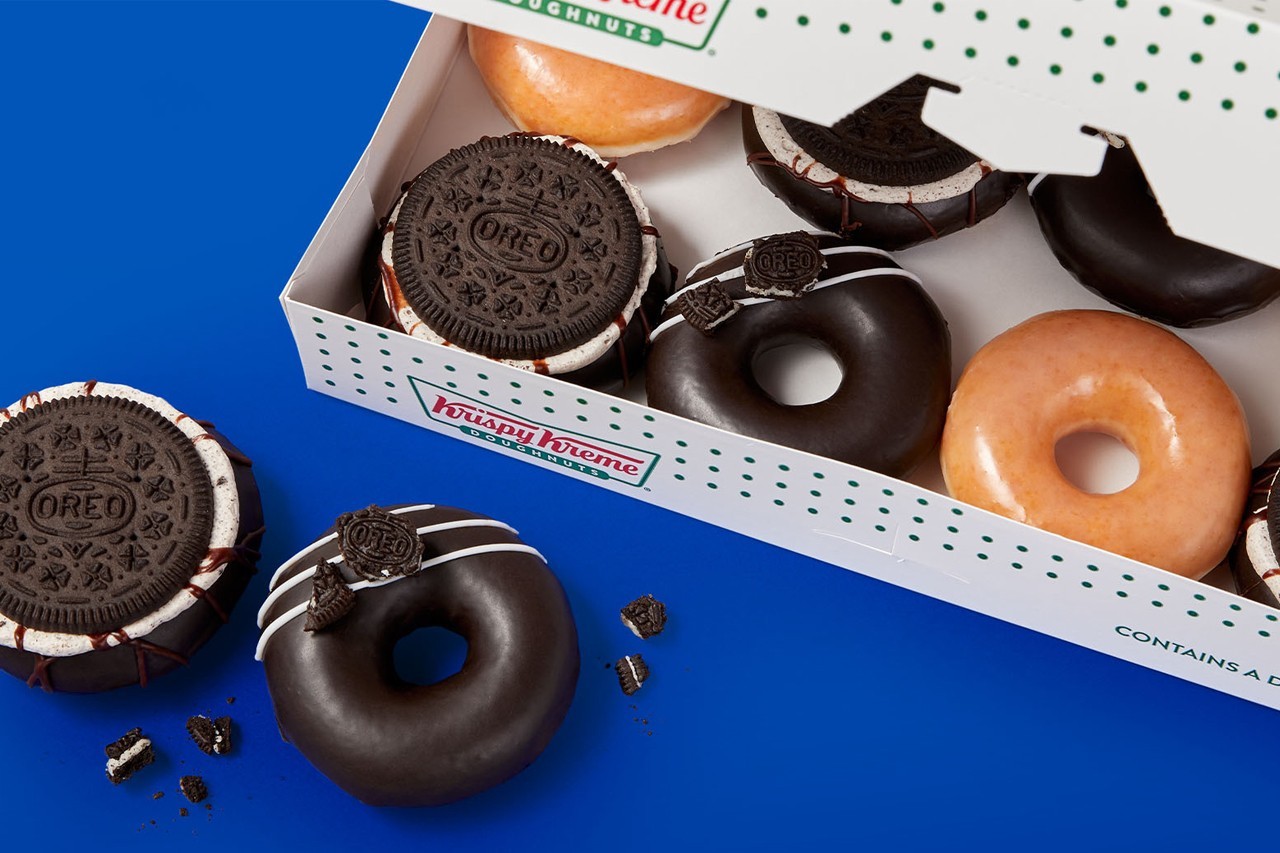 甜點控注意：Krispy Kreme 竟然聯名 Oreo 推出特殊口味甜甜圈，只有限時販售！