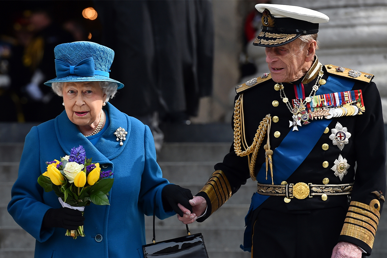Prince Philip Queen Elizabeth II Trooping of the Queens Colour  Grenadier Guards Bees British Royal family 