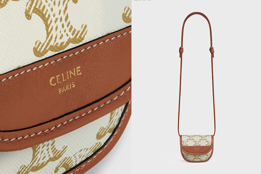 Celine Mini Bag Triomphe 2021 ss Coin Purse Card Holder