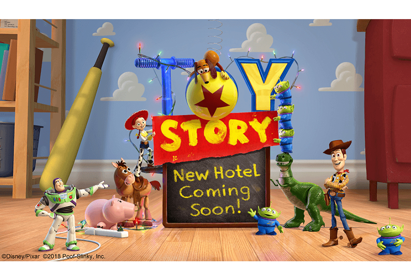 Tokyo Disneyland Toy Story Hotel 2021 open