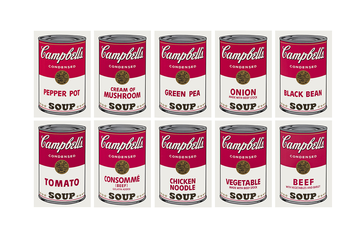 Andy Warhol - Campbell's Soup I (set of 10)