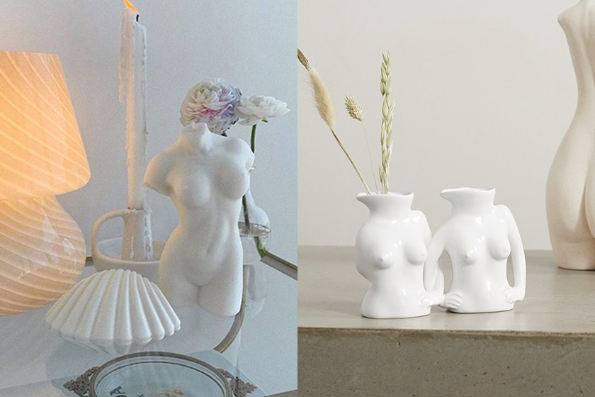 Home Décor Trend：極簡生活，時髦女生偷偷擺在家中的裸女花瓶！