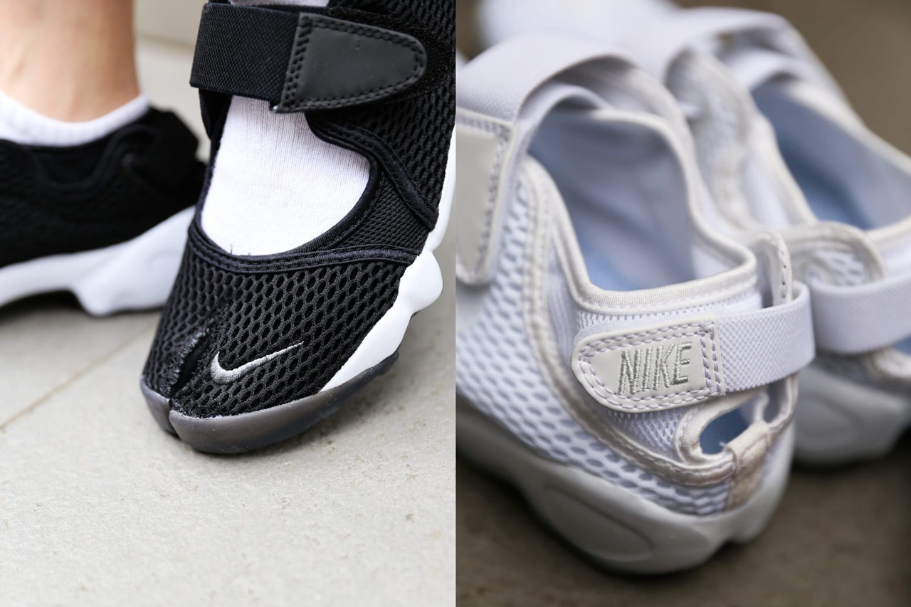 nike air rift black white shoes release info