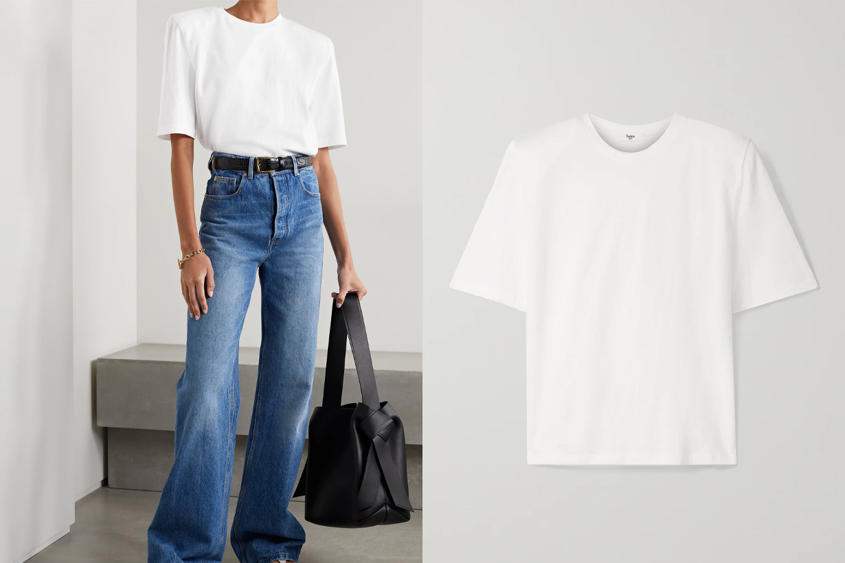 2021 Spring Summer White T Shirt Fashion trends fashion items popbee editors pick Maison Kitsune TOTÊME Frankie Shop