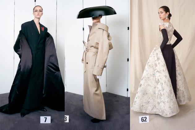 balenciaga 2021 haute couture everything need know Cristóbal 10 Avenue George V no music number card why