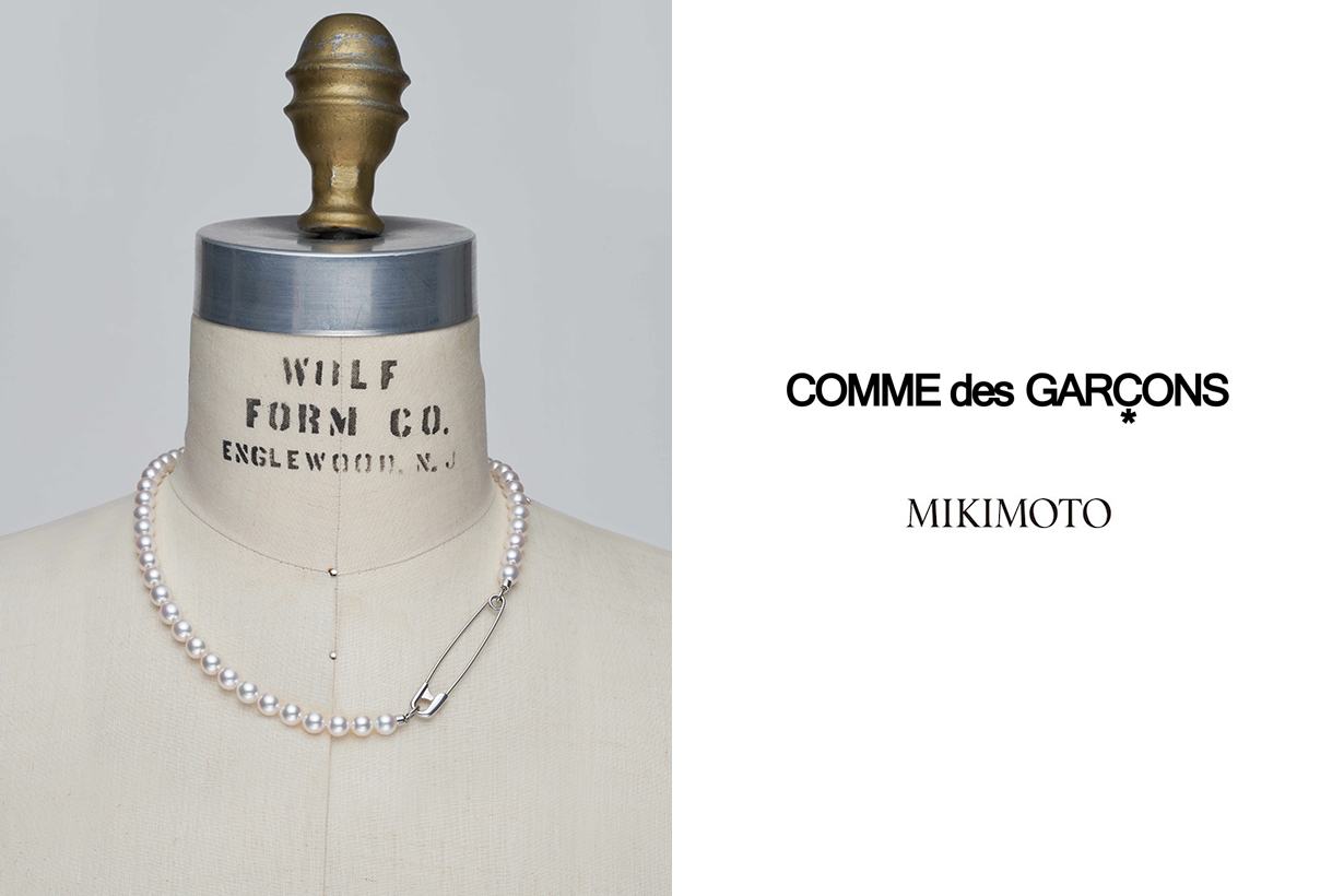 MIKIMOTO x COMME des GARÇONS 第二彈珍珠項鍊，必收的叛逆優雅！