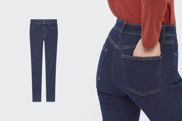 uniqlo skinny jeans new version high waist skinny 2021