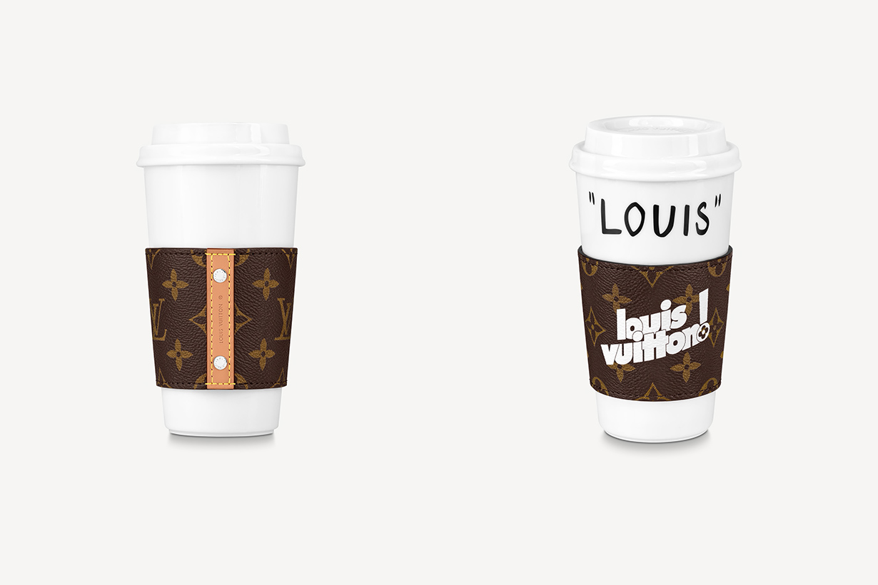 Louis Vuitton FW21 Coffee Cup Pizza Box