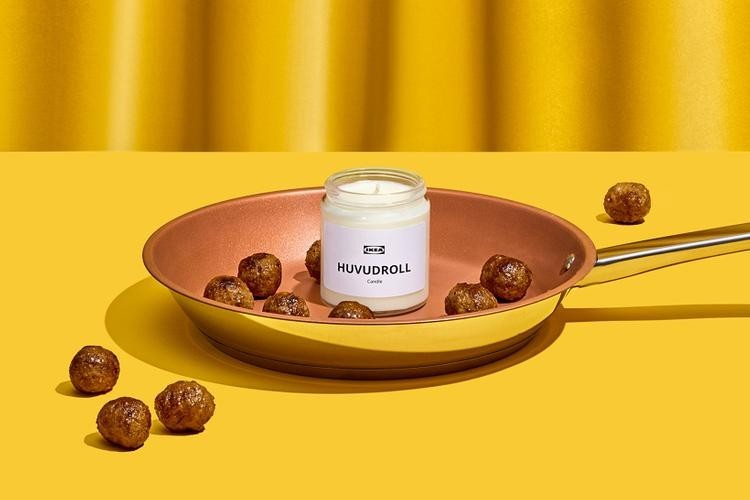ikea huvudroll meatball scented candle limited edition release perfumes