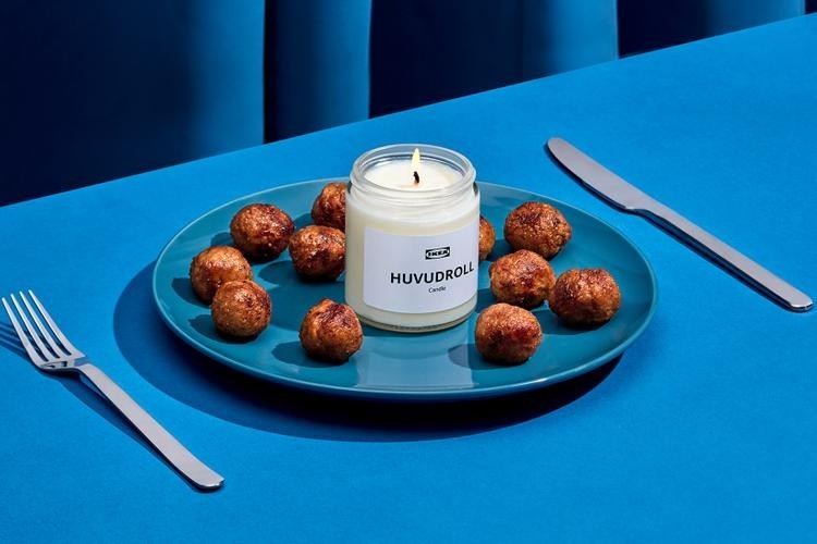 ikea huvudroll meatball scented candle limited edition release perfumes