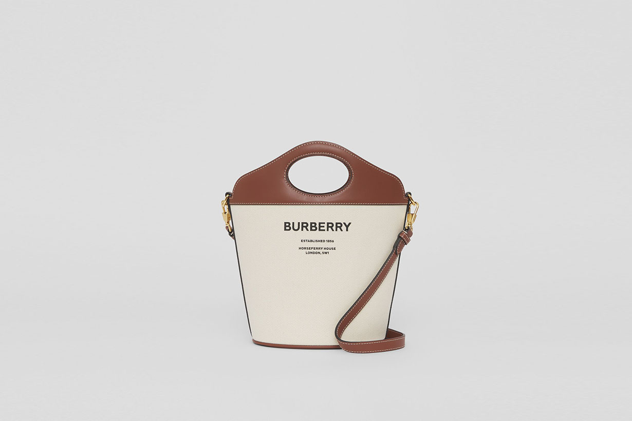 burberry signature pocket now comes in a bucket bag handbags