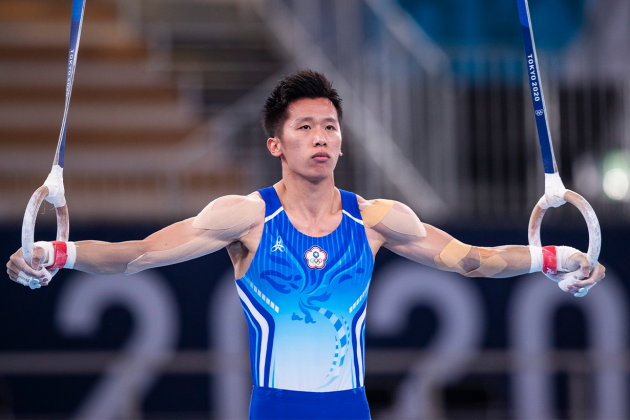 Taiwan gymnastics Lee Chih-kai won 2020 Tokyo Olympic Game Pommel horse silver medal032