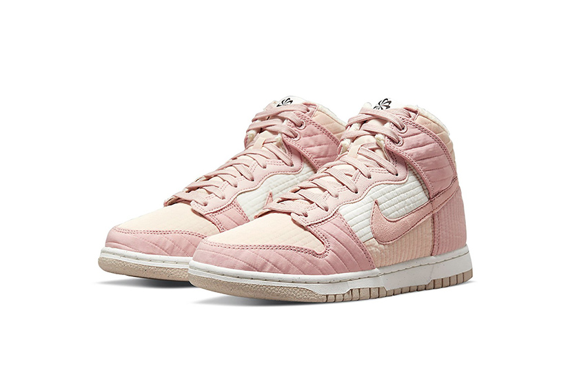 Nike Dunk High Toasty Move to Zero pink sneakers