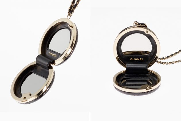 chanel mirror 2021 fw Minaudiere Clutch with Chain 