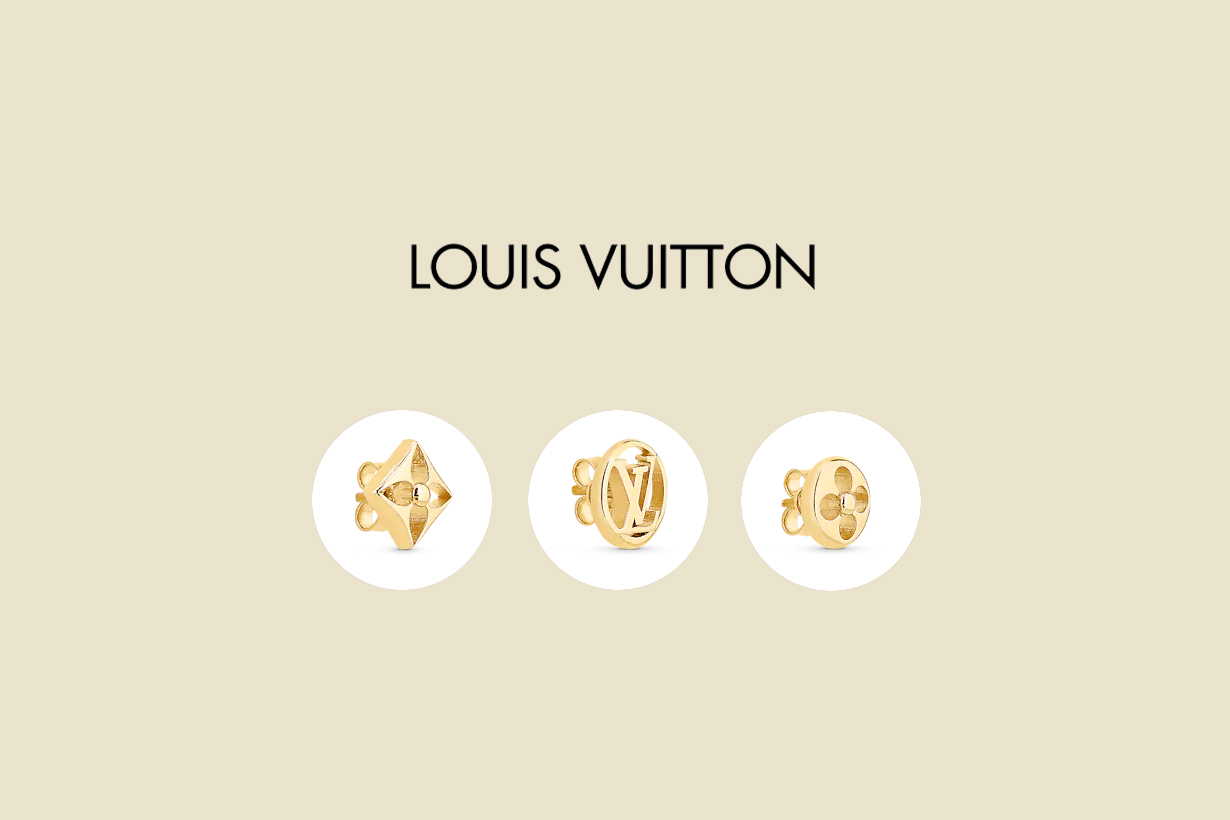 louis Vuitton monogram earrings simple crazy in lock classic