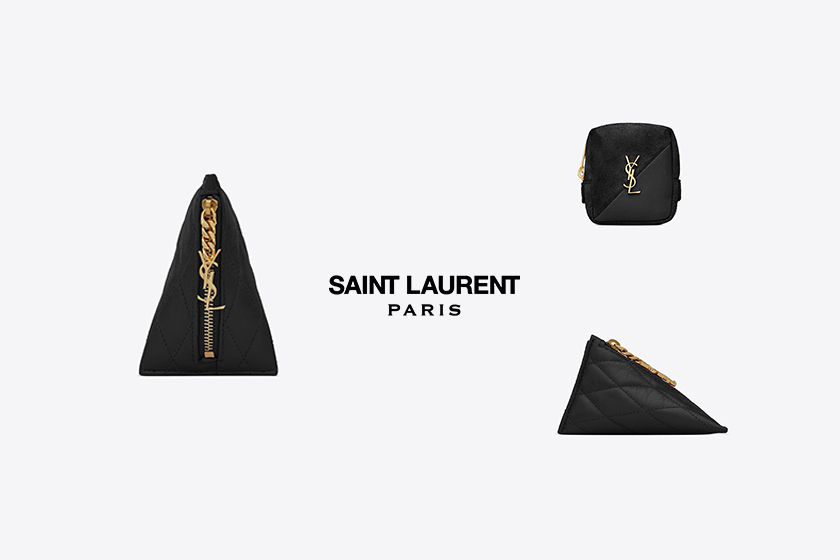看起來更時髦的關鍵，Saint Laurent 全新推出神秘小三角包！