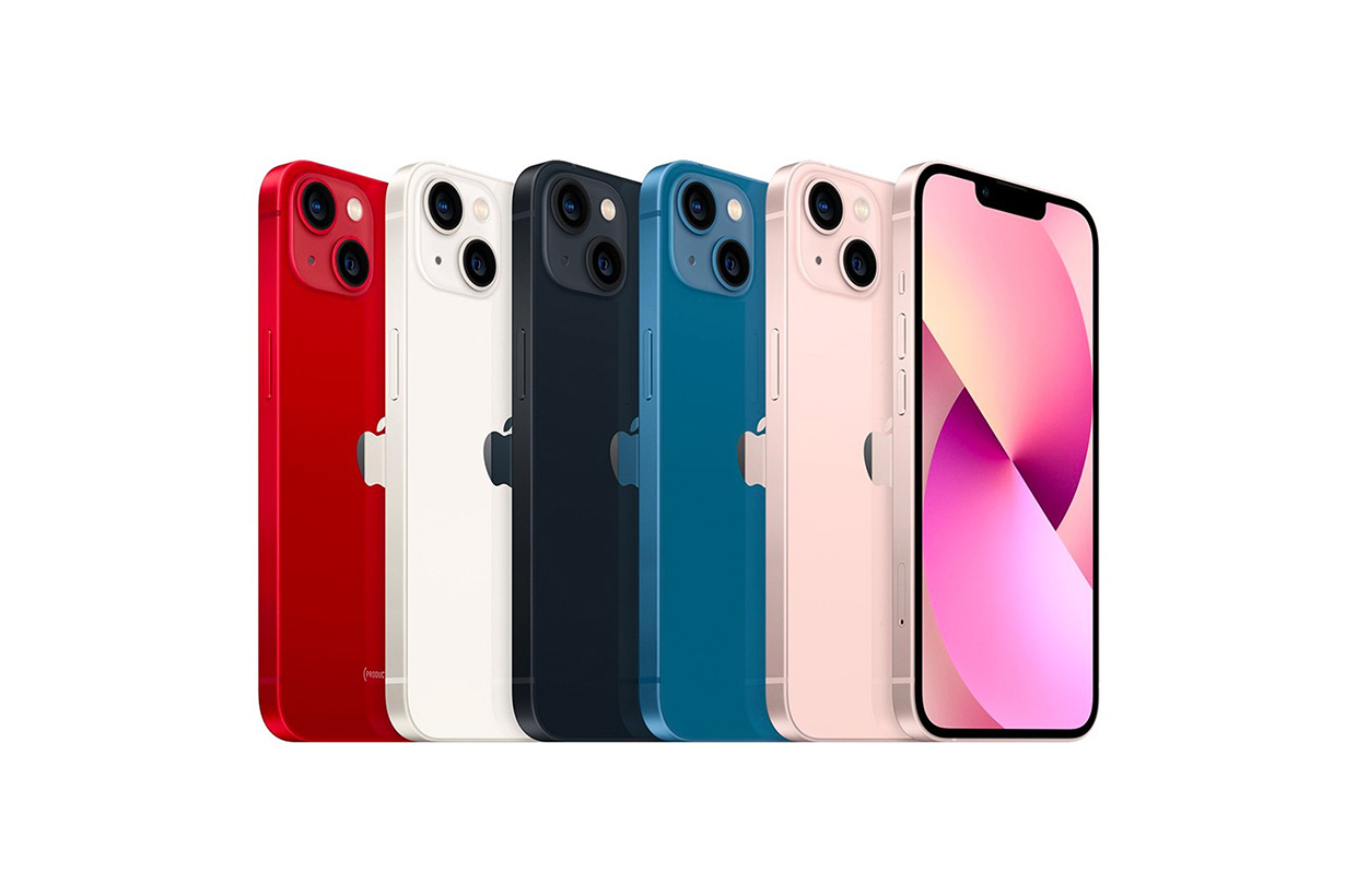 iPhone 13 most popular Color Sierra Blue Graphite Pink