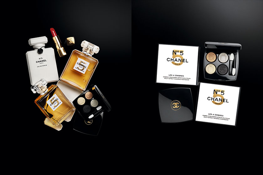 Chanel 2021 Christmas collection N5 Fragrance makeup