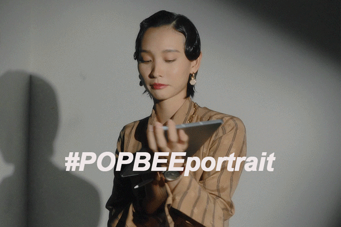 #POPBEEportrait：旁人看中的她外形硬朗又高冷，談善言的自畫像又是怎樣？