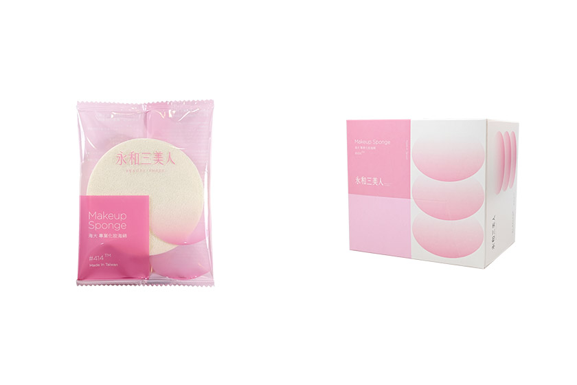 MIT BEAUTY THREE Makeup Sponge Taiwanese Brand
