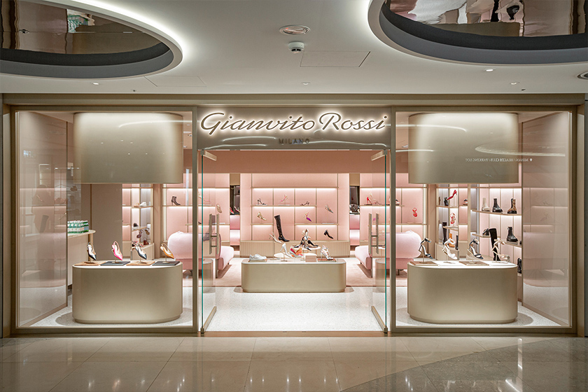 Gianvito Rossi first store taiwan 2021