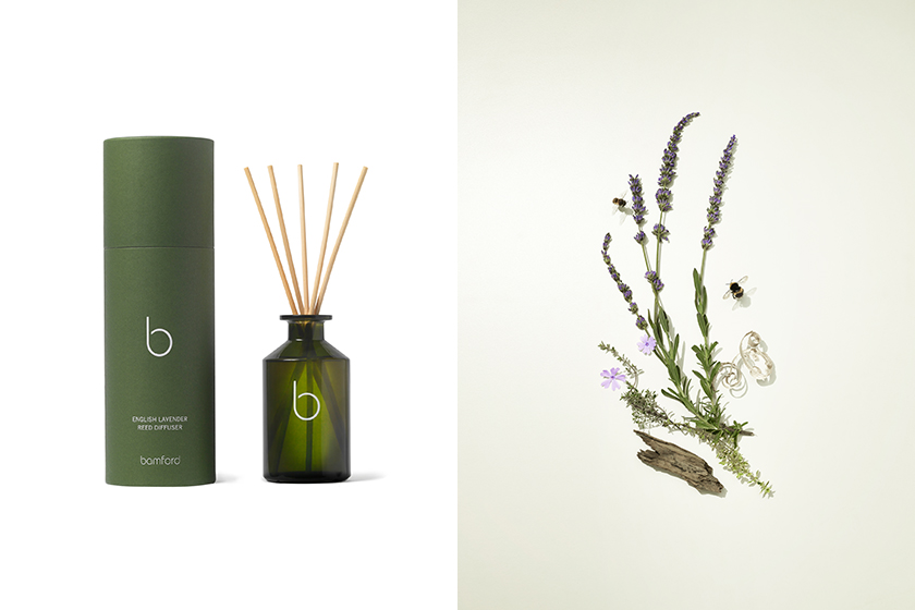 Bamford fragrance garden collection reed diffuser