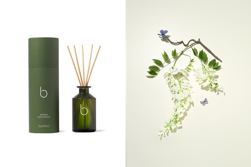Bamford fragrance garden collection reed diffuser