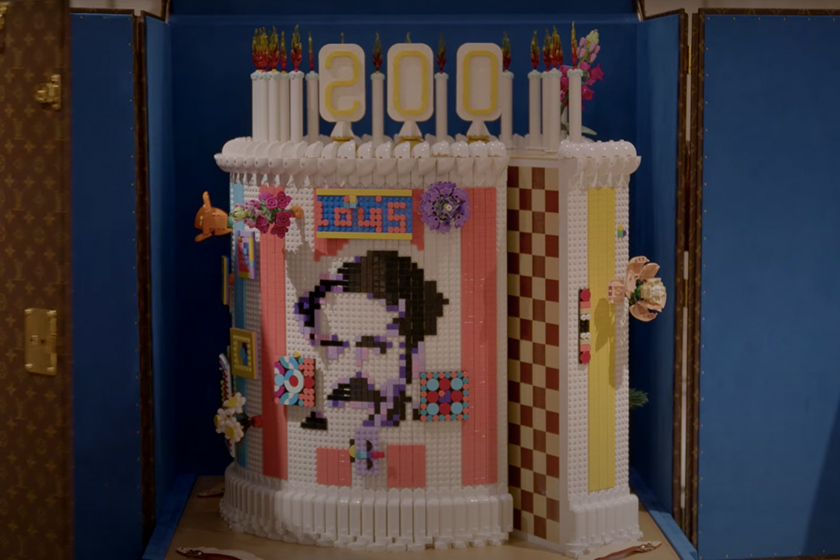 Louis Vuitton x LEGO Mr Louis Vuitton 200th Birthday Cake 