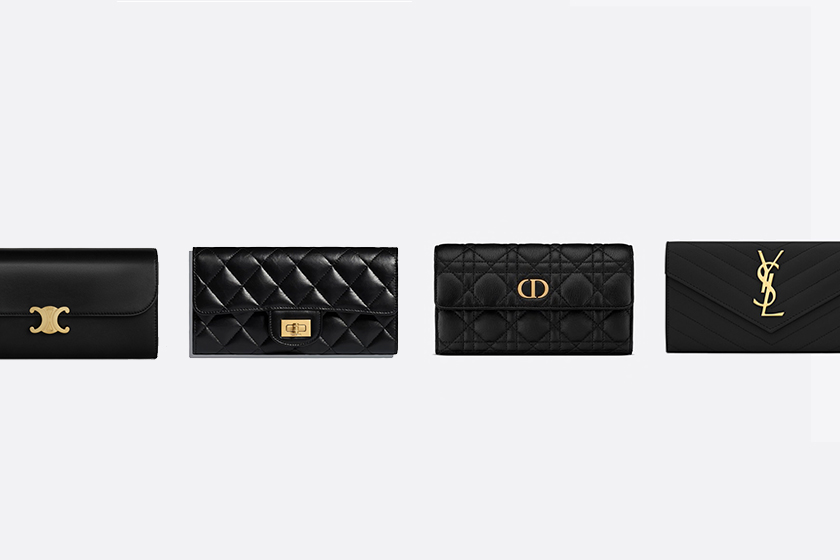 CHANEL、CELINE、Dior......極簡全黑長夾，新的一年該買哪一款？