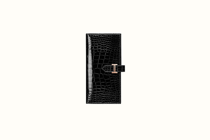 Hermès all black wallets 2021
