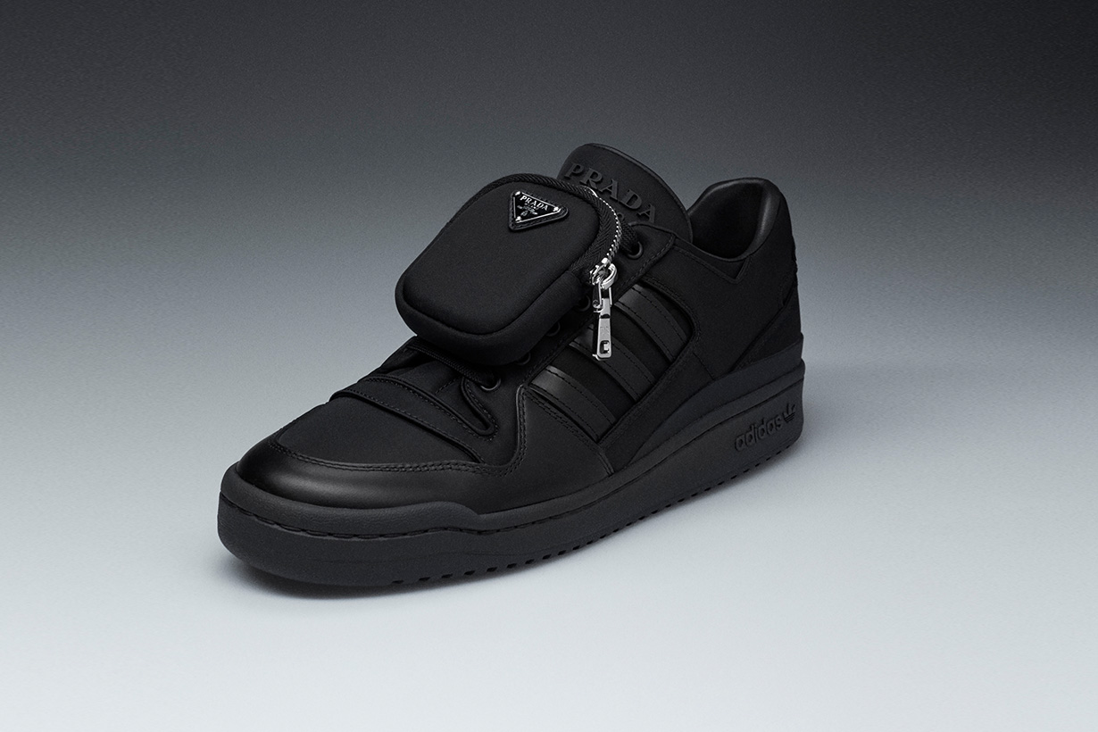adidas for Prada Re-Nylon Collection FORUM Sneakers Collaboration