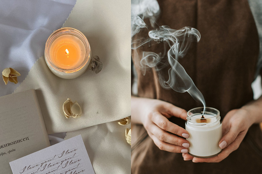 優雅生活的小技巧：原來「香氛蠟燭」在使用時，要注意這 5 個重點！