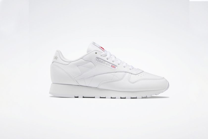 reebok classic leather white sneakers 2022 new version