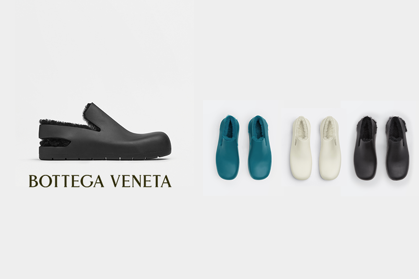 早春系列藏著的寶物：Bottega Veneta 大熱涼鞋加入剪羊毛後更溫暖舒適！