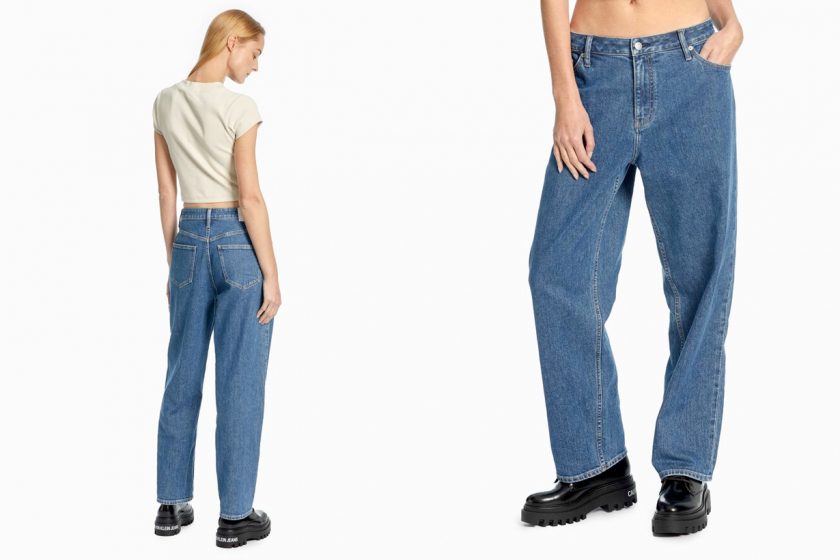 jennie calvin klein ck jeans straight 90s 2022 ss
