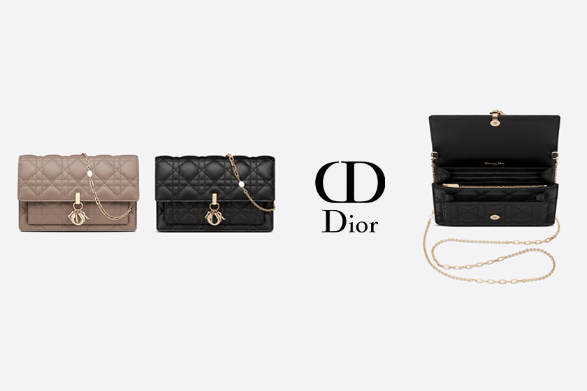優雅經典的魅力：新版 Lady Dior WOC 還藏有這個設計細節！