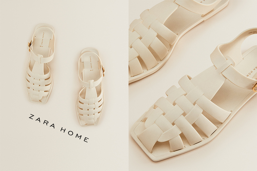 在 Zara Home 悄悄熱賣：這款極簡文藝方頭涼鞋，在日本和香港也一樣受歡迎！