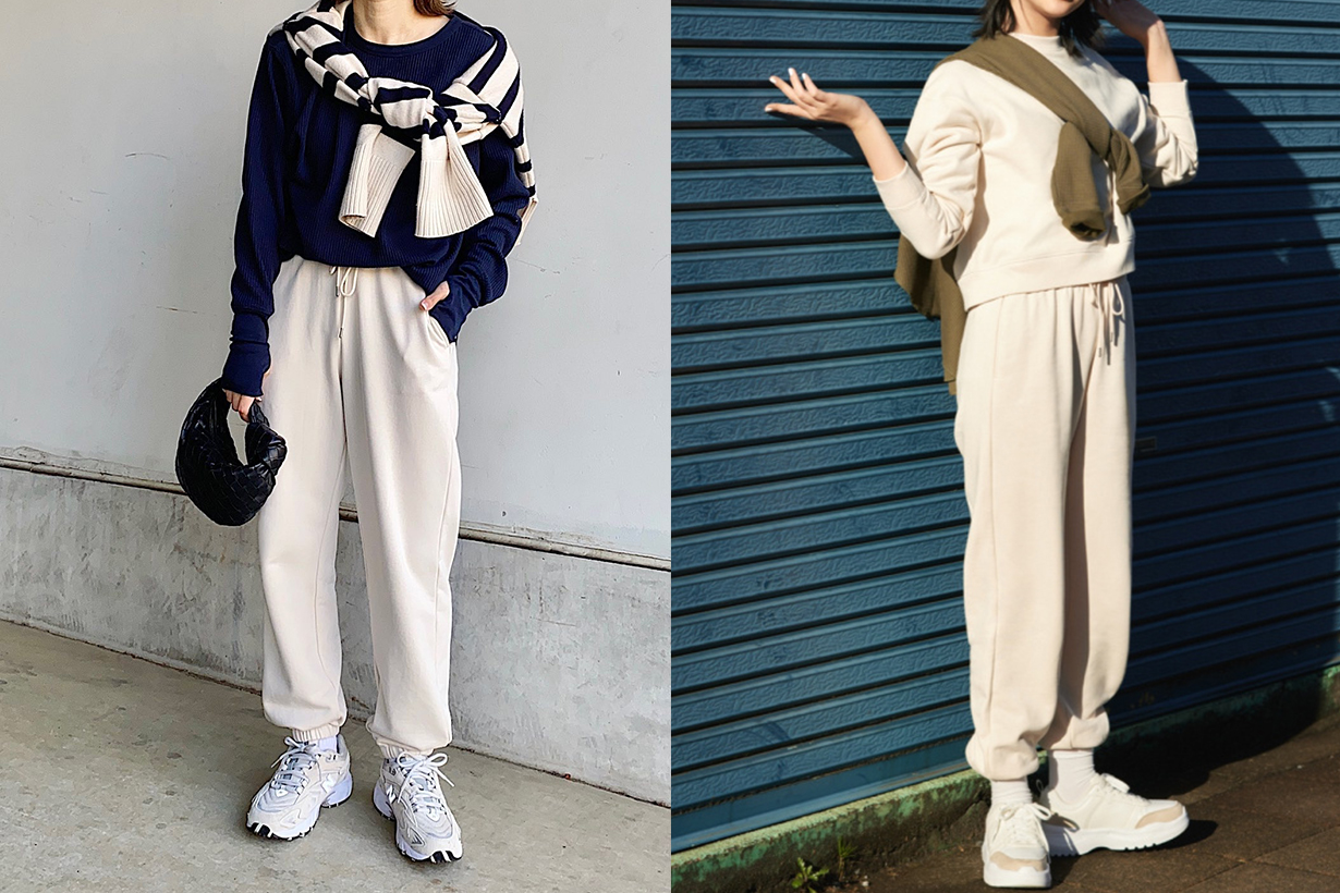 Uniqlo Sweat pants 2022 spring Outfit