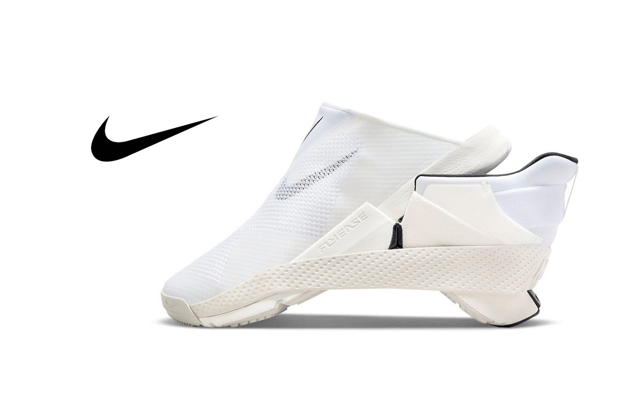 nike go flyease white sail sneakers new color 2022