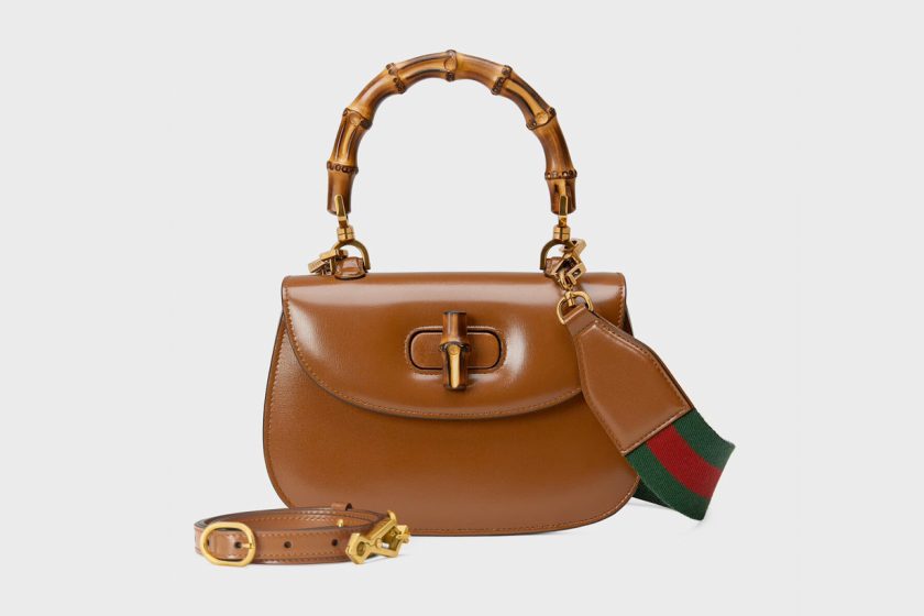 gucci bamboo 1947 3 ways detachable strap mirror it bags