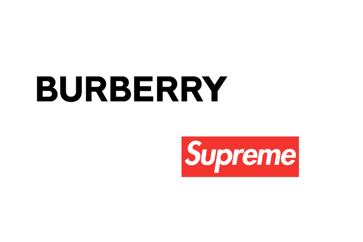 Supreme x Burberry 2022 ss ASAP Nast