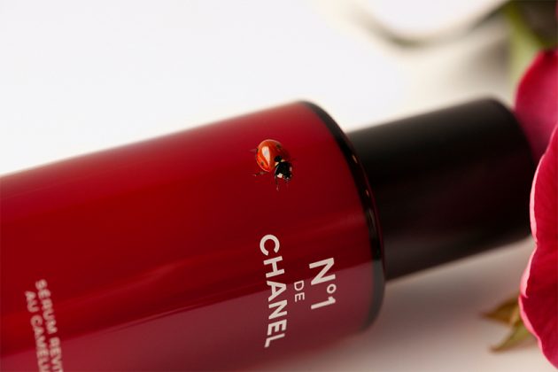 Siobhan Bernadette Haughey shared her positive vibe with Chanel RED CAMELLIA REVITALIZING SERUM