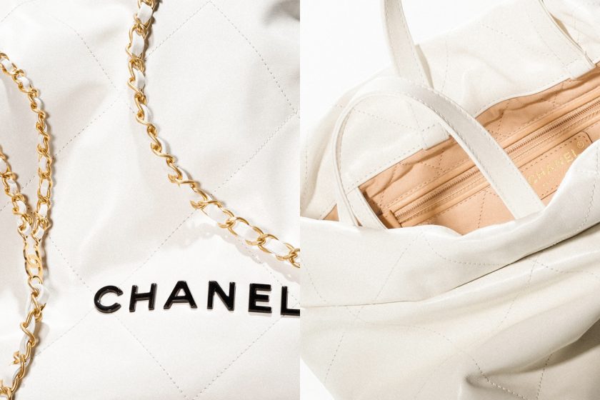 chanel 22 backpack detail charming