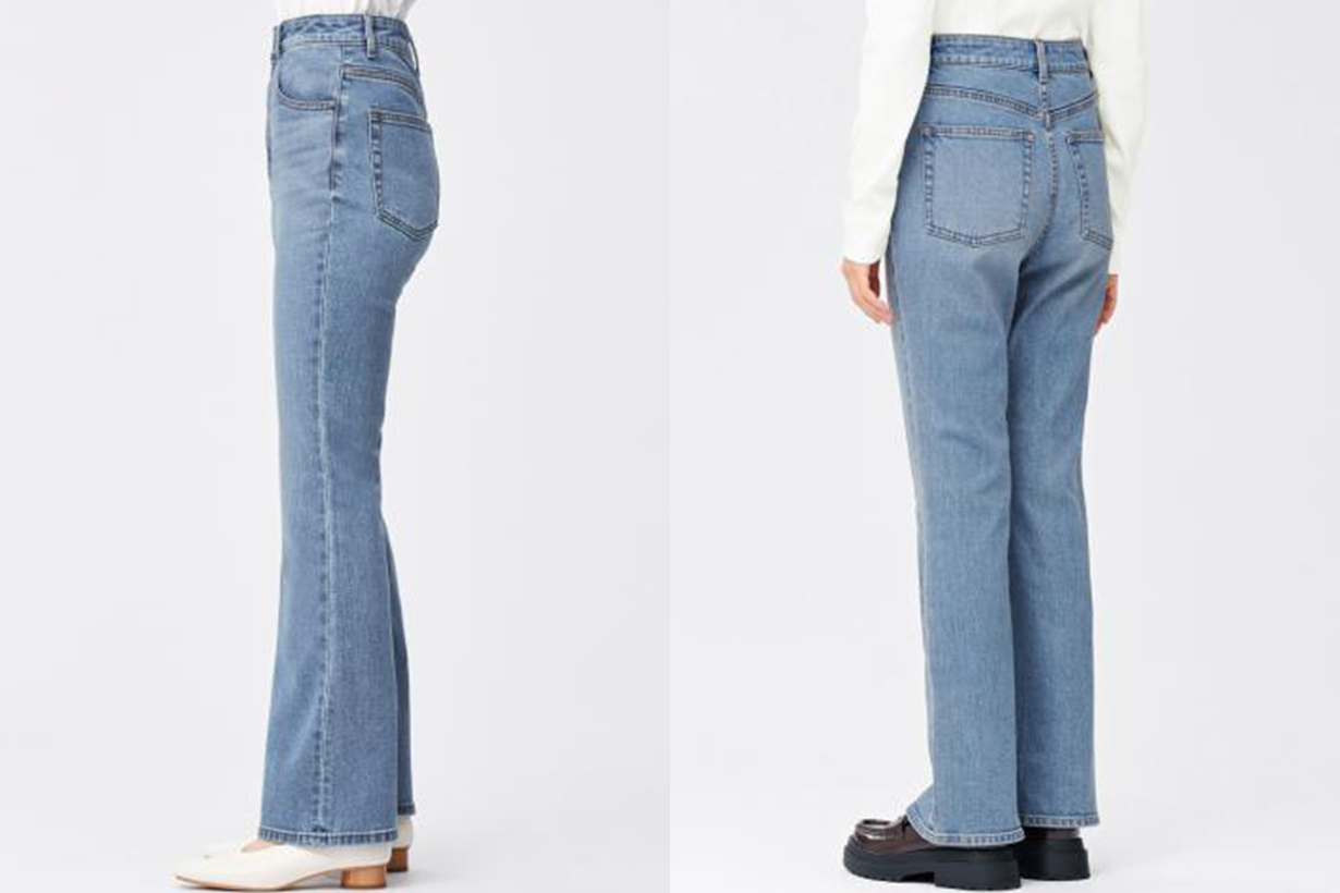 GU Women's Flared Jeans 2022SS