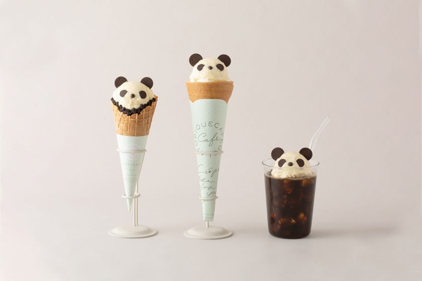 Gelato Pique Café rabbit panda limited dessert flavor ice cream crepe drink 2022