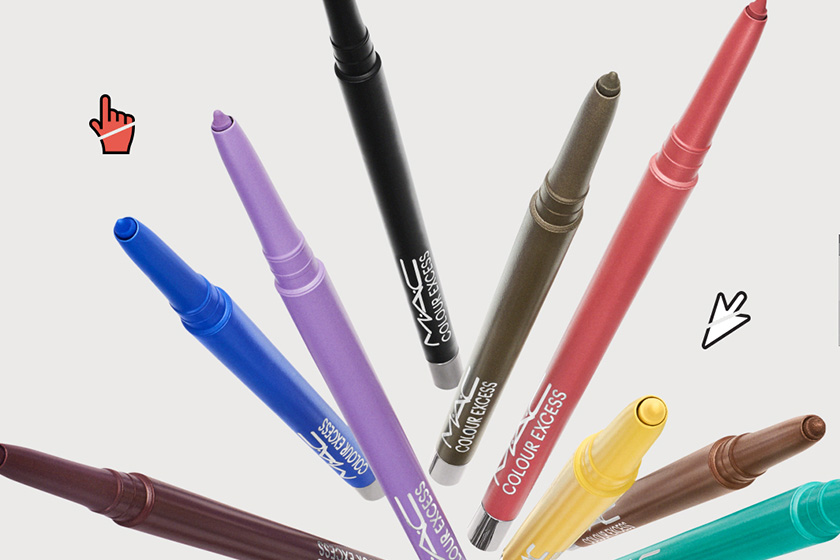 MAC Cosmetics 12 colors Eyeliner Pencil