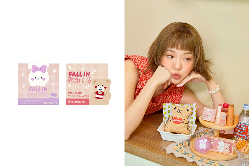 IM MEME x Malling Booth Fall in sweets Makeup Collection