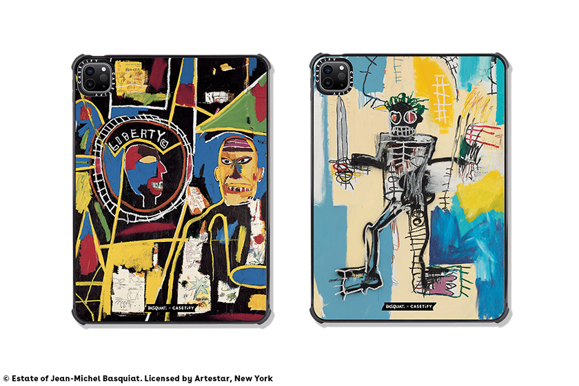CASETiFY x Jean-Michel Basquiat Evil Thoughts Warrior iPhone Case AirPods Case
